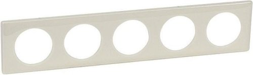 Рамка универсальная Legrand Celiane 5-м. слоновая кость глянец картинка